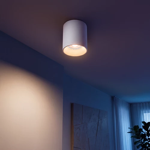 Lucide MR16 - Led lamp - Ø 5 cm - LED Dim to warm - GU10 (MR16) - 1x5W 2200K/3000K - Wit - sfeer 2
